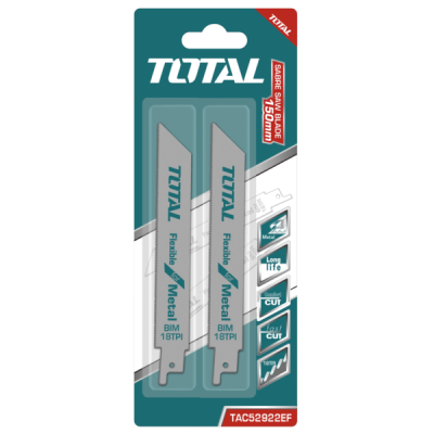 نصلة منشار ترددي خراقة معدن TOTAL (( صناعي ))