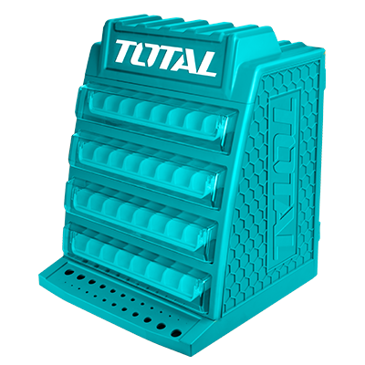علبة ريش فارغة 4 طبقات TOTAL