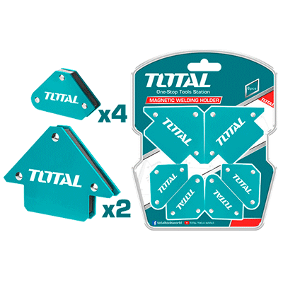 طقم زوايا لحام 6 قطع مغناطيس ماركة TOTAL