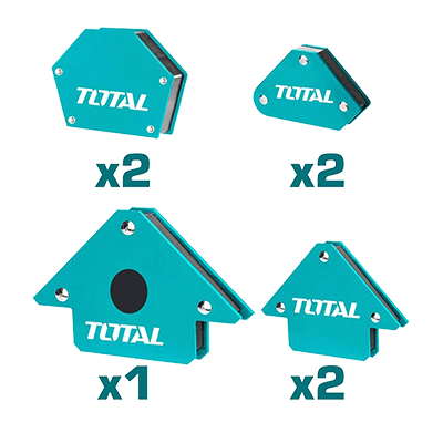 طقم زوايا لحام 7 قطع ماركة TOTAL