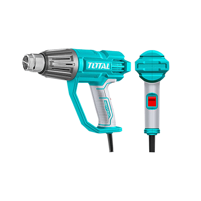 كور هواء ساخن 2000 W ماركة TOTAL (صناعي ) مع 3 اكسسوارات كاملة