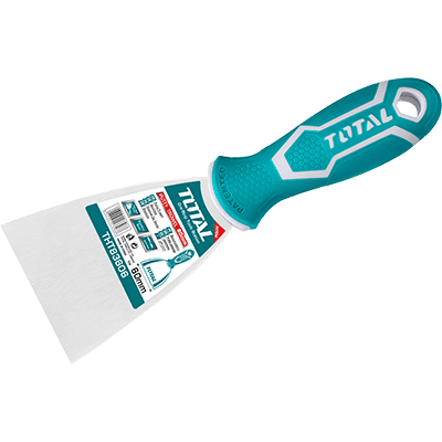 مشحاف معجون قياس 3 انش 80 مم ستانلس ستيل TOTAL (( صناعي ))