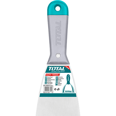 مشحاف معجون قياس 100 مم 4 انش كربون ستيل TOTAL