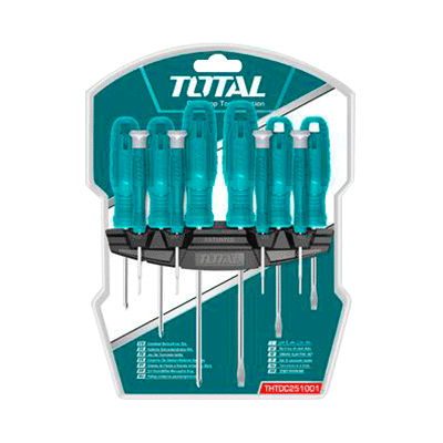 طقم مفكات 10 قطعة ماركة TOTAL