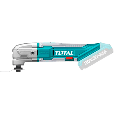جهاز ترددي 20 فولت متعدد الاستعمالات مع اكسسوارات بدون بطارية وشاحن TOTAL