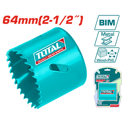 كاسة حفر معدن قطر 64 مم ماركة TOTAL