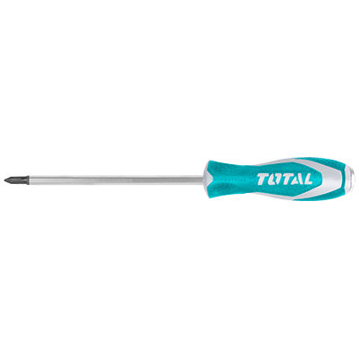 مفك براغي طرق مصالب فيلبس PH3*200 ماركة TOTAL (( صناعي )) CRV