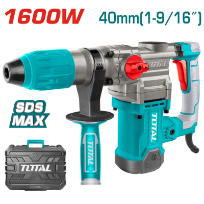 كسارة دق برم 1600 واط SDS MAX مانع اهتزاز TOTAL موديل حديث