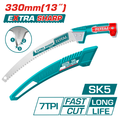 منشار تشذيب يدوي 13 انش 330 مم SK5 ماركة TOTAL