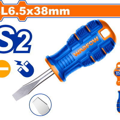 مفك براغي شق S2 SL6.5*35 ماركة WADFOW (( صناعي ))