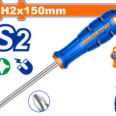 مفك براغي -S2 - قياس PH2 × 150 ماركة WADFOW